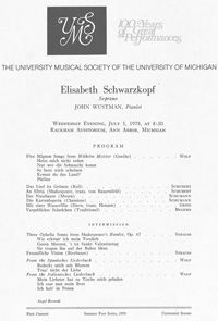 Program Book for 07-05-1978