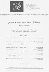 Program Book for 10-21-1978