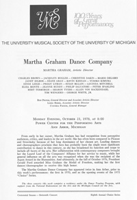 Program Book for 10-23-1978