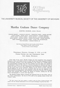 Program Book for 10-25-1978