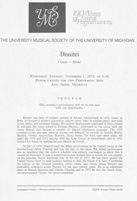 Program Book for 11-01-1978