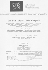 Program Book for 01-27-1979