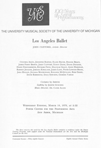 Program Book for 03-14-1979