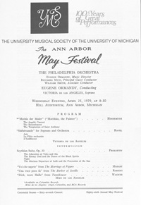 Program Book for 04-25-1979