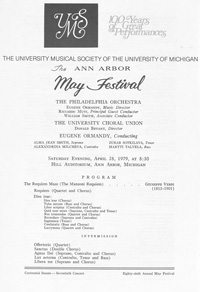 Program Book for 04-28-1979