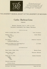 Program Book for 07-09-1979
