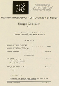 Program Book for 07-30-1979