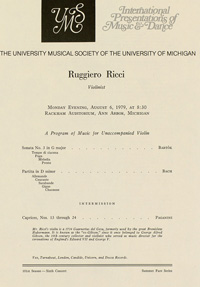 Program Book for 08-06-1979