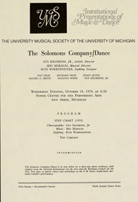 Program Book for 10-24-1979
