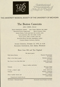 Program Book for 10-28-1979