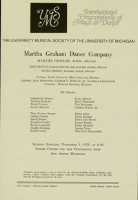 Program Book for 11-05-1979