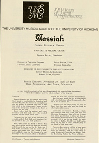 Program Book for 11-30-1979
