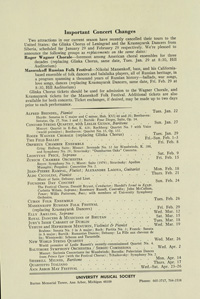 Program Book for 01-20-1980