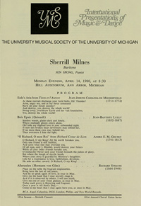 Program Book for 04-14-1980