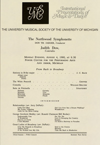 Program Book for 08-04-1980