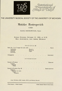 Program Book for 10-12-1980