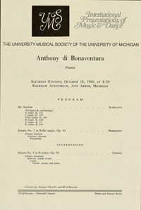 Program Book for 10-18-1980