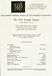 Program Book for 12-12-1980