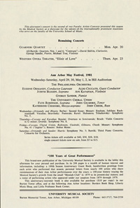 Program Book for 04-05-1981