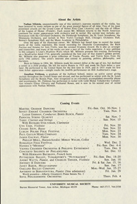 Program Book for 10-29-1981