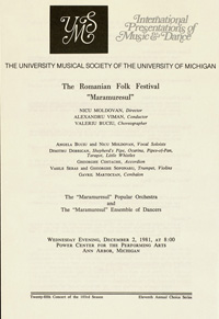 Program Book for 12-02-1981