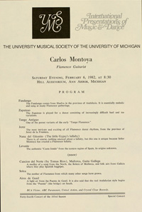 Program Book for 02-06-1982