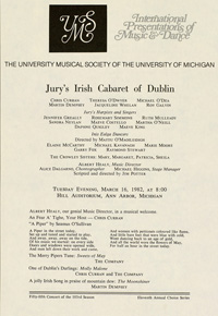Program Book for 03-16-1982