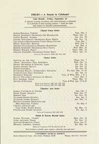 Program Book for 04-19-1982