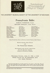 Program Book for 04-21-1982