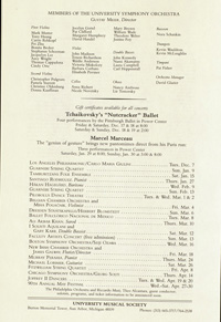 Program Book for 12-03-1982