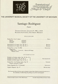 Program Book for 01-27-1983