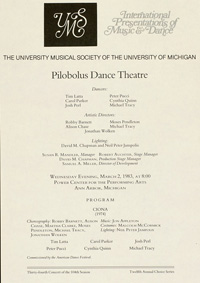 Program Book for 03-02-1983