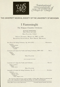 Program Book for 03-04-1983