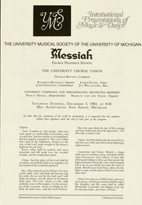 Program Book for 12-03-1983