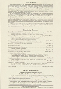 Program Book for 02-28-1984