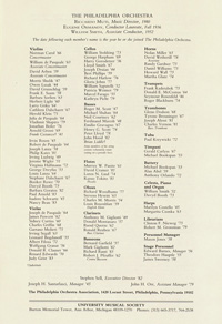 Program Book for 04-25-1984