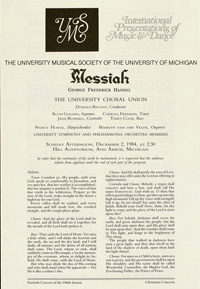 Program Book for 12-02-1984