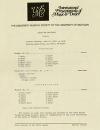 Program Book for 06-18-1985