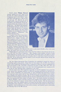 Program Book for 07-02-1985