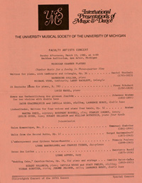 Program Book for 03-23-1986