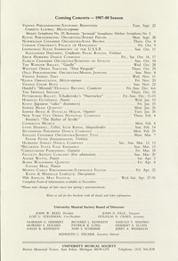 Program Book for 09-21-1987