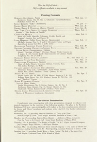 Program Book for 12-12-1987
