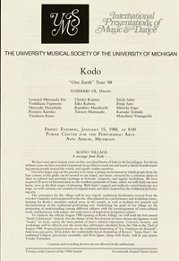 Program Book for 01-15-1988