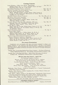 Program Book for 02-08-1988