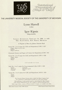 Program Book for 02-14-1988