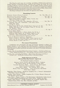 Program Book for 03-07-1988