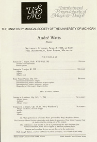 Program Book for 04-02-1988