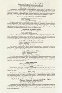 Program Book for 01-30-1989