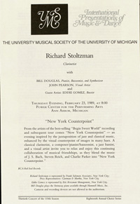 Program Book for 02-23-1989