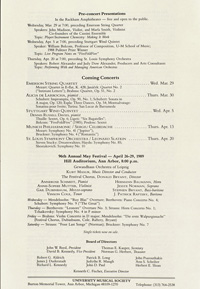 Program Book for 03-22-1989
